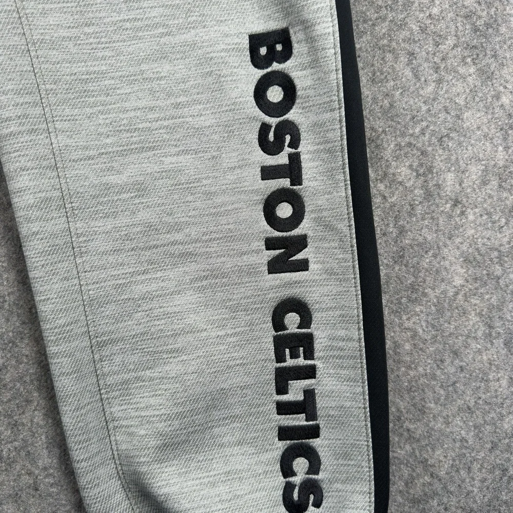 Boston Celtics Pants Mens‎ Medium Gray NBA Basketball Joggers Dri-FIT Nike